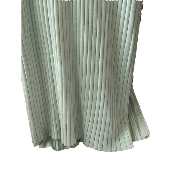 Eloquii Seafoam Green Ribbed Maxi Dress (no Belt) Size 26/28 - Picture 7 of 15